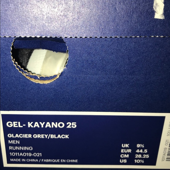 Men’s ASICS  Gel Keyano size 10.5 - Picture 4 of 4